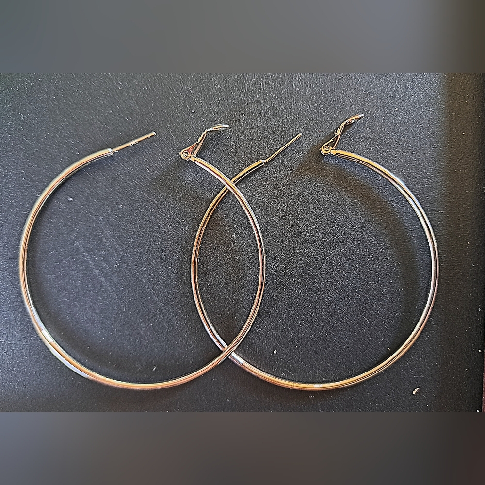 Sterling Silver Hoop Earrings